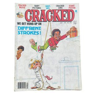 Vintage 1981 Cracked Magazine No. 278 Collectible Comedy Satire‎ Comic Book